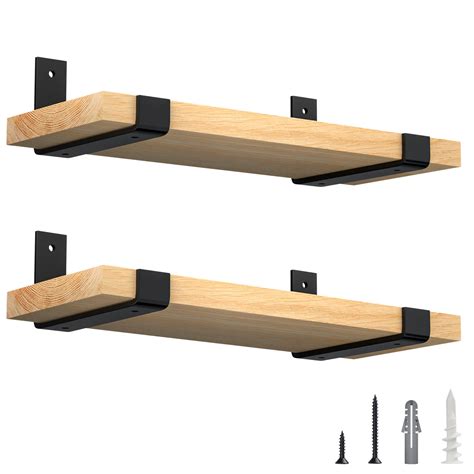 8 inch metal shelf brackets|8 inch floating shelf brackets.